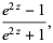 (e^(2z)-1)/(e^(2z)+1),
